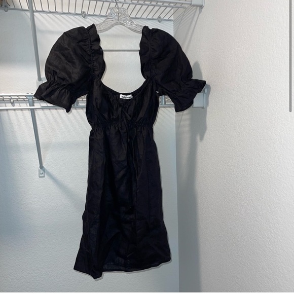 Reformation Channa Babydoll Linen Dress - Picture 2 of 4